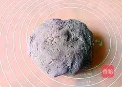 Purple potato cake (oil-free oven version) recipe 4