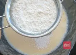 Matcha Durian Thousand Crepe Cake Recipe Illustration 3