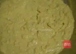 Illustration of how to make fried corn and cabbage cakes 2