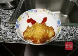 Illustration of making noodles with egg cakes 5