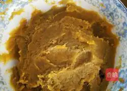 Illustration of how to make sweet potato cake 1