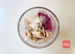 Purple potato taro Clay angel cake roll recipe 2