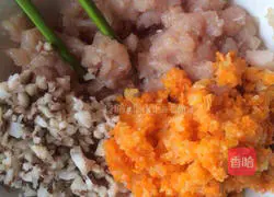 Illustration of how to make mushroom and chicken cake 5