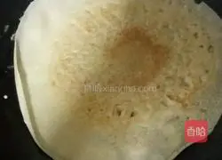 Illustration of how to make green onion and egg pancakes 6