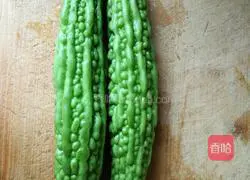 Bitter Melon Egg Pancake Recipe Illustration 1