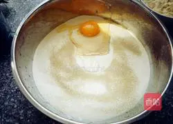 Soy milk dregs and five-spice scallion pancake recipe 3