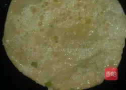 Illustration of how to make green onion cake 8