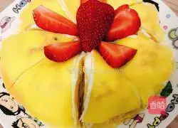 Mango Layer Cake Recipe Illustration 12