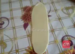 Illustration of how to make mung bean cake 16