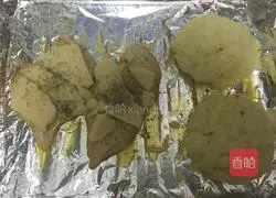 Illustration of how to make Parmigiano-Reggiano Chicken Steak with Potato Pancakes 7