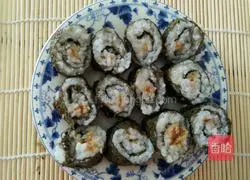 Flossy sushi Illustration of how to do it 7