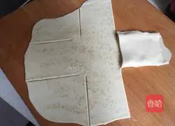 Illustration of how to make simple sauce-flavored pancake 10