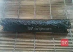 Illustration of how to make sushi at home 13