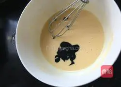 Black sesame sauce waffle recipe 2