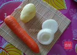 Potato and carrot pancake recipe 1