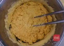 Illustration of how to make healthy cornmeal cake 2