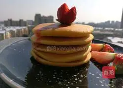 Illustration of how to make corn milk waffles 10