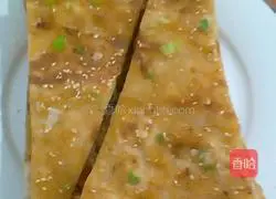 Illustration of making sauce-flavored pancakes 7