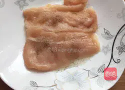 Illustration of how to make fried chicken sushi 3