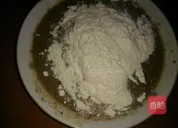 Illustration of how to make bean dregs cake 2