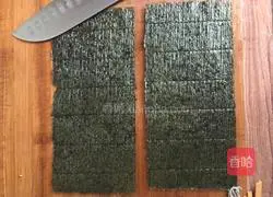 Yellow peach fruit sushi recipe illustration 1