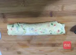 Vegetable egg pancake recipe 4