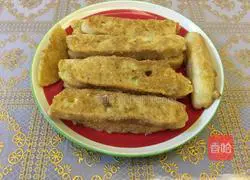 Illustration of how to make golden cake 5