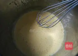 Illustration of how to make cocoa sponge cake 7
