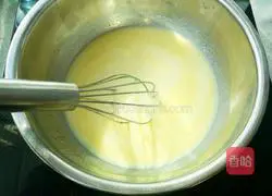 Strawberry Yogurt Waffles Illustration of how to make cakes 3