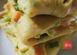 Illustration of how to make assorted egg pancakes 5