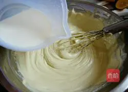 Illustration of how to make matcha cheese jelly cake 11