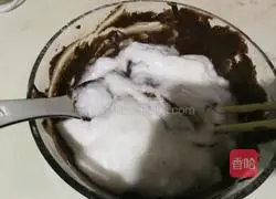 Cocoa Cream Ice Cream Cake Illustration of how to do it 3