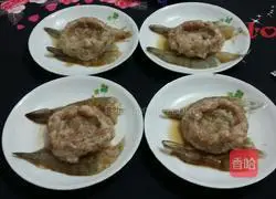 Recipe for steamed eggs with shrimp and meat patties Illustration 5