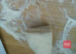 Illustration of how to make lard and scallion meat pie 5