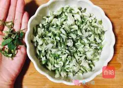 Sophora flower egg cake recipe 2