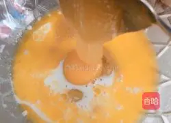 Illustration of how to make purple potato and red bean cake 6