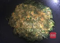 Illustration of how to make fennel egg cake 5