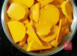 Illustration of how to make pan-fried pumpkin cake 3