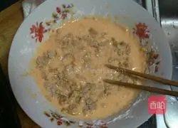 Illustration of how to make kimchi pancake 3