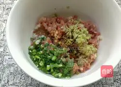 Sophora flower minced pork cake recipe 3