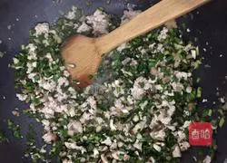 Pork and leek pancakes - Dengzi brand recipe illustration 3