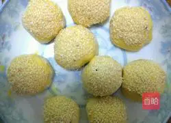 Illustration of how to make bean paste cake 3