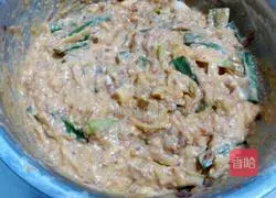 Illustration of Korean Spicy Cabbage Cake 6