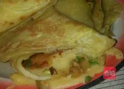 Illustration of how to make pancakes 8