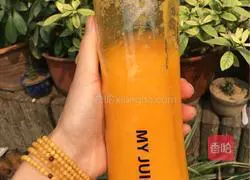 Illustration of homemade pumpkin and purple sweet potato cakes 2