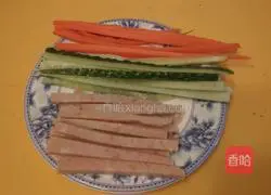 Illustration of home-cooked sushi 2