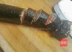 Illustration of how to make sushi at home 14