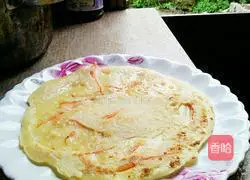 Carrot Egg pancake recipe 7