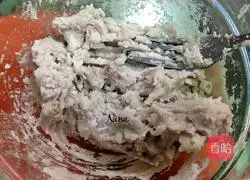 Illustration of how to make taro cake 2