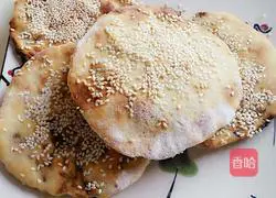 Illustration of the electric baking pan version of sesame paste cake 14